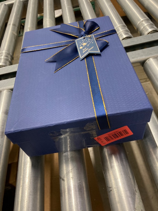 Photo 1 of ***(MISSING PIECES -SELLING AS IS)*** 
Round Funny7 Pcs Dog Birthday Party Supplies Set Birthday Toys Cake Teething Squeak Interactive Decorations with Box for Puppy Small Medium Dog (Blue)