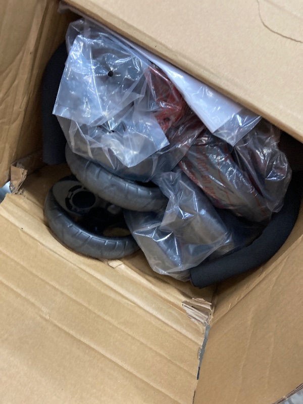 Photo 1 of ***MISSING PARTS(WHEEL)***Summer Infant 3Dlite Folding Lightweight Side by Side Double Stroller with 5-Point Safety Harness for Infants and Toddlers, Black