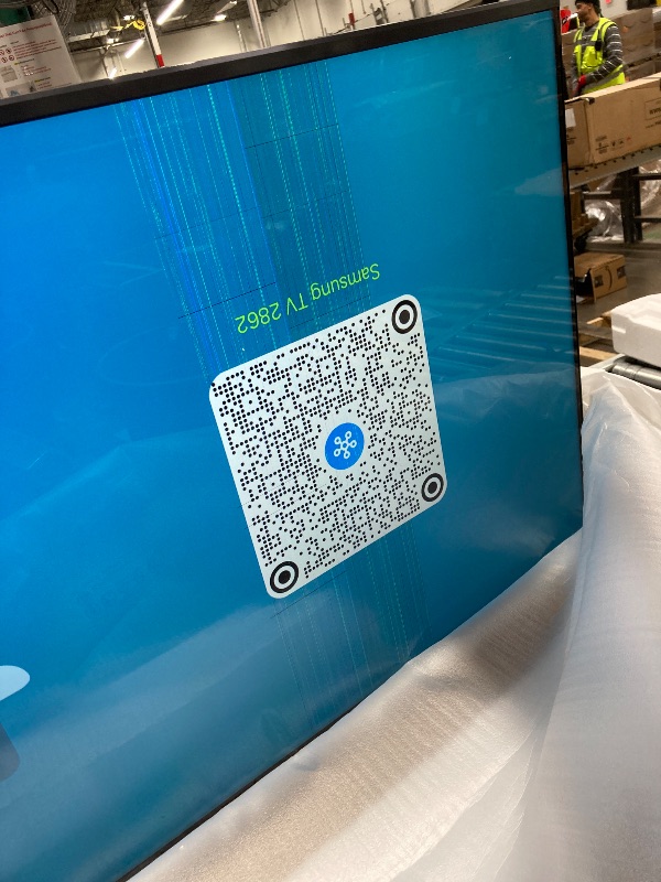 Photo 1 of ***SCREEN IS DAMAGED***Samsung 50-Inch Class Crystal UHD U8000F 4K Smart TV (2025 Model) Endless Free Content, Crystal Processor 4K, MetalStream Design, Knox Security, Alexa Built-in