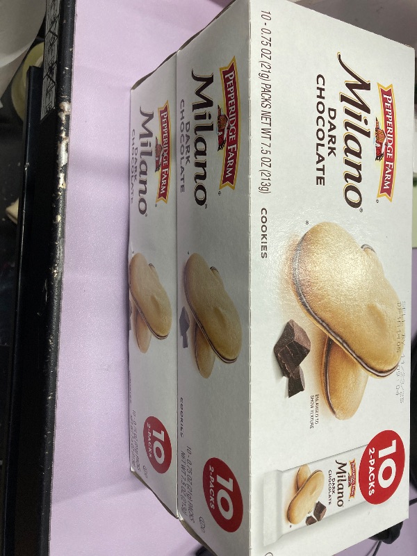 Photo 1 of **2 PAK **Pepperidge Farm Milano Cookies, Dark Chocolate, 10 Packs, 2 Cookies per Pack