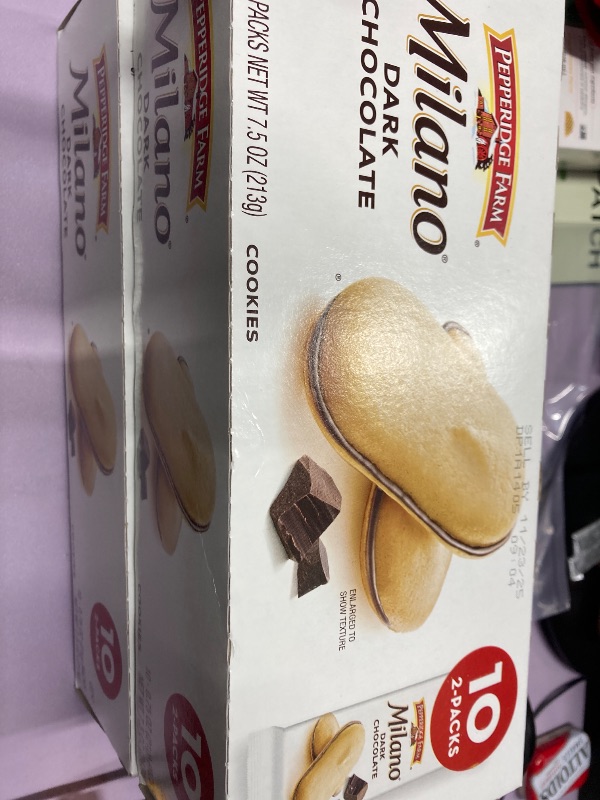 Photo 1 of **2 PAK **Pepperidge Farm Milano Cookies, Dark Chocolate, 10 Packs, 2 Cookies per Pack