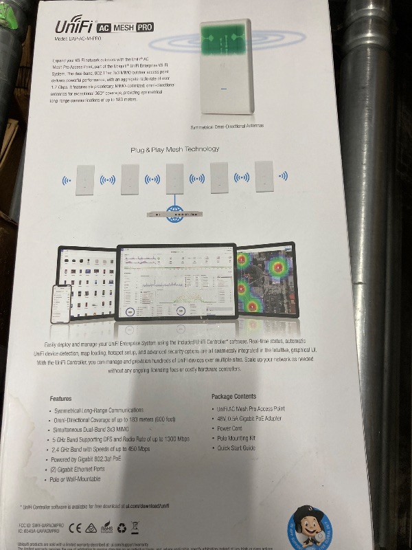 Photo 1 of *The description is for reference only.***U6 Mesh Pro Dual-Band Indoor/Outdoor Wi-Fi 6 Access Point