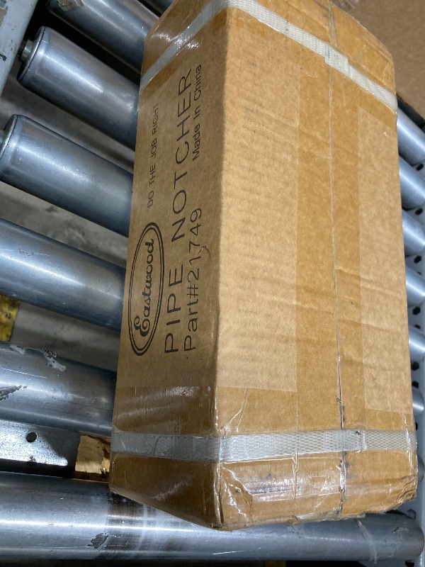 Photo 1 of ++CLOSED BY FACTORY++++++Eastwood Tube and Pipe Notcher Tool for 0-60 Degree Angle Notches Up to 2 in. Round Tubing Bore Hole in Mild Steel Stainless Alum