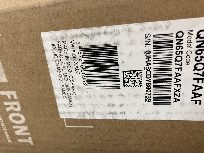 Photo 3 of Samsung 65-Inch Class QLED Q7F Series Samsung Vision AI Smart TV (2025 Model, 65Q7F) Quantum HDR, Object Tracking Sound Lite, Q4 AI Gen1 Processor, 4K upscaling, Gaming Hub, Alexa Built-in