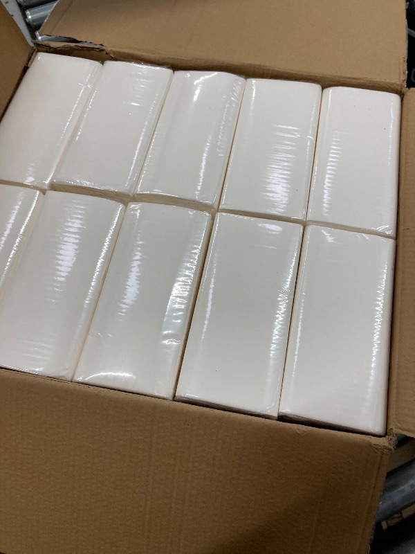 Photo 1 of 1000 Pack Disposable Bathroom Napkins Hand Towels for Bathroom, White Guest Napkins, Paper Towels for Kitchen, Parties