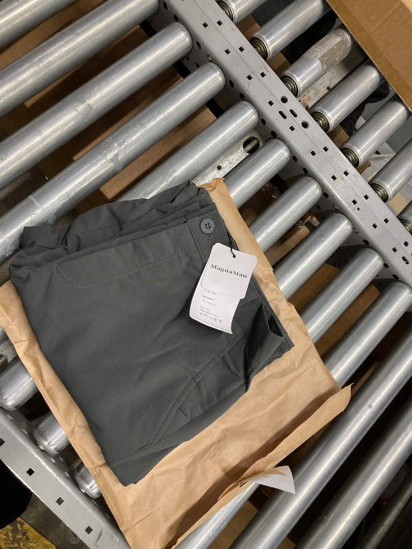 View 2 of ***SAYS XL BUT FITS LIKE A MEDIUM*** Men's Stretch Tactical Pants – Water Resistant Ripstop Cargo Pants for Men, Outdoor Hiking Work Utility EDC Use Grey SIZE XL***SAYS XL BUT FITS LIKE A MEDIUM***