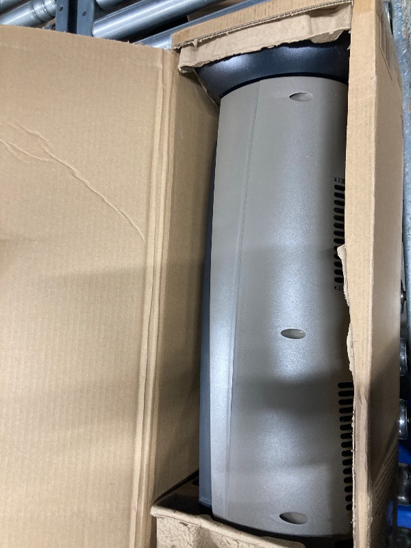 Photo 1 of 
Lasko Tower Space Heater Indoor, Compact Electric Heaters for Indoor Use, Small Space Heater with Remote, Ideal Lasko Space Heaters for Indoor Use, 22.5 Inches, Grey/Black, 1500W, 751320