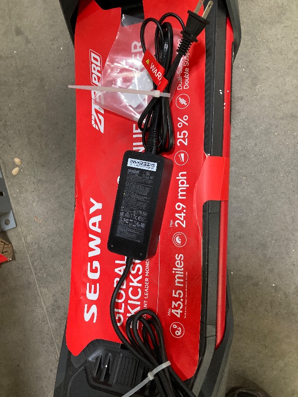 Photo 1 of ***WITH CHARGER/NO HANDBOOK/DAMAGED BOX**Segway ZT3 Pro Electric Scooter, Up to 24.9 MPH, 43.5-Mile Range, Dual Suspension, Flash Charge, 1600W Peak Motor, Off-Road Scooter for Adults UL Certified (UL2272/2271)
