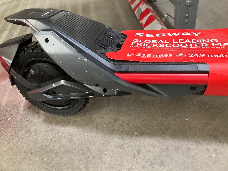 Photo 1 of ***WITH CHARGER/NO HANDBOOK/DAMAGED BOX**Segway ZT3 Pro Electric Scooter, Up to 24.9 MPH, 43.5-Mile Range, Dual Suspension, Flash Charge, 1600W Peak Motor, Off-Road Scooter for Adults UL Certified (UL2272/2271)