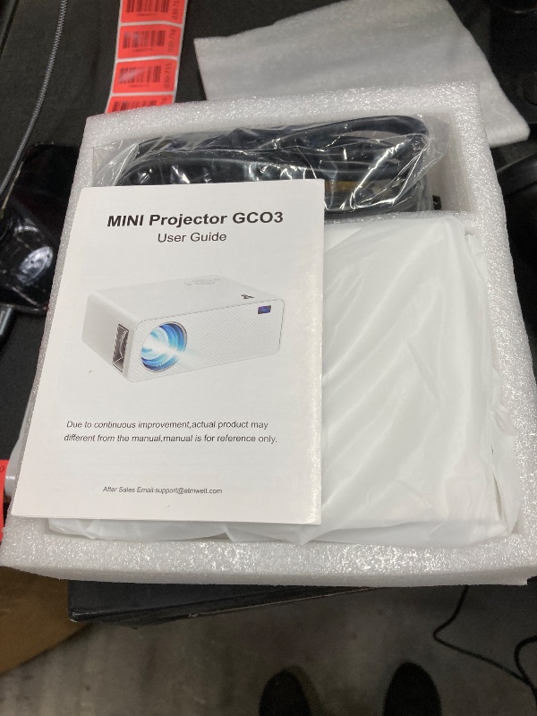 Photo 2 of Mini Projector With Wifi and Bluetooth 1080P Full HD Projector, Wielio 2025 New 12000L 4K Support Outdoor Projector for Phone Movie Projector for Home Theater, Compatible with HDMI, VGA, USB, Laptop