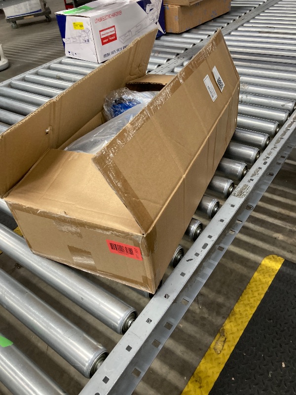 Photo 1 of 53" Extra Large Portable Foldable Bathtub with Metal Frame for Adult, Family SPA Soaking Tub with Cover for Small Bathroom, Thicken Multiple Layer Bathtub with Lid (53" Milk with Metal Frame)