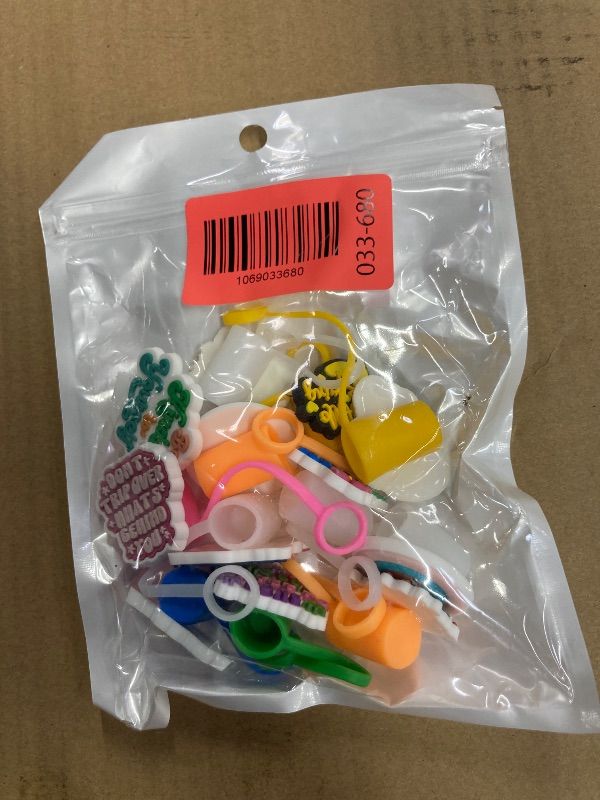 Photo 1 of 12pcs Straw Cover Cap,Reusable Drinking Straw Toppers for Stanley Cup 30&40 Oz Tumbler Accessories Splash Straws Protector Portable Dust Straw Caps Decoration 10mm(Love Myself)