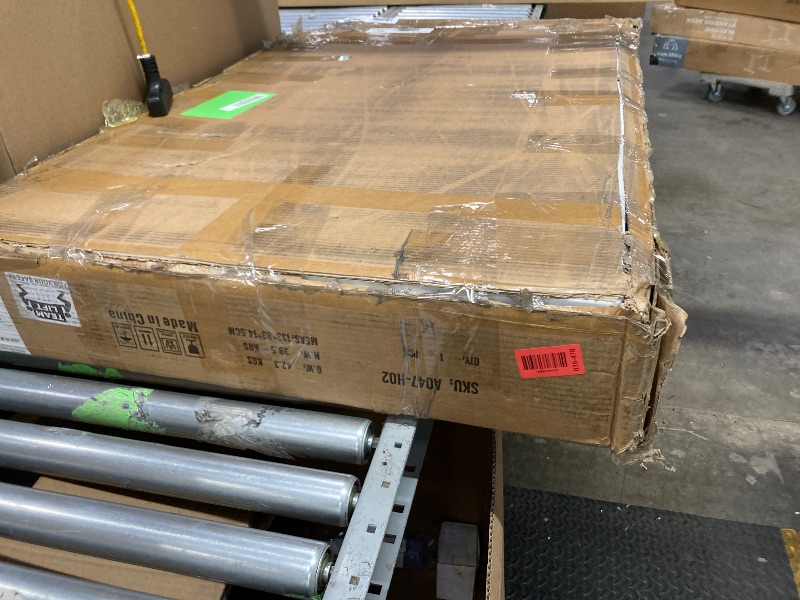 Photo 1 of *** WHITE TABLETOP***TABLETOP HAS LONG SCRATCH AS PER PICTURES***LTTROMAT Modern 7 Piece Dining Room Sets for 6, Faux Marble Dining Room Sets, PU Leather Chair, Dining Room, Apartment,*** WHITE TABLETOP***TABLETOP HAS LONG SCRATCH AS PER PICTURES***