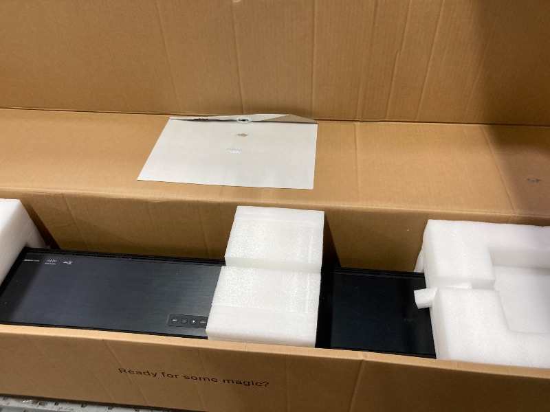 Photo 1 of ***THERE IS NO PLUG TO PLUG IT IN AND USE IT***Sennheiser AMBEO Max Soundbar - 5.1.4 Channel with Dolby Atmos and DTS:X***THERE IS NO PLUG TO PLUG IT IN AND USE IT***