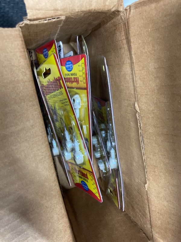 Photo 1 of ***13 PACKS INCLUDED***NORTHLAND TACKLE SMELTINATOR JIG / 1.625" / 3/8 OZ - #1/0 HK / 3 Pack/Gussy SHAD***13 PACKSINCLUDED***