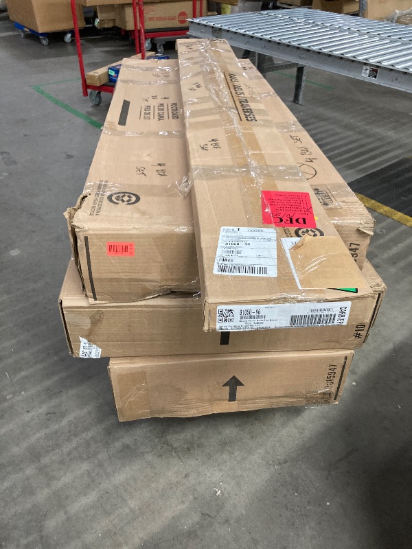 Photo 1 of ***4 BOXES INCLUDED IN SET***Signature Design by Ashley Hyanna Rustic Queen Panel Bed with Metal Slats, Foundation or Box Spring Needed, Light Brown***4 BOXES INCLUDED IN SET***