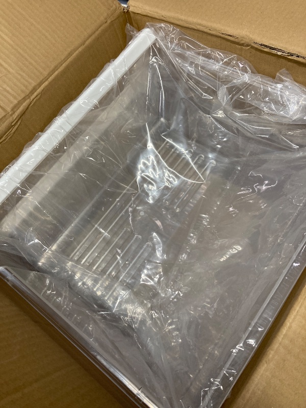 Photo 1 of [2 Pack] Upgraded 2188656 Fridge Crisper Drawer Humidity Control Drawer UPPER & 2188664 Crisper Bin LOWER for Whirlpool Fridge Crisper Drawer,Kenmore Whirlpool Refrigerator Drawer Replacement Parts