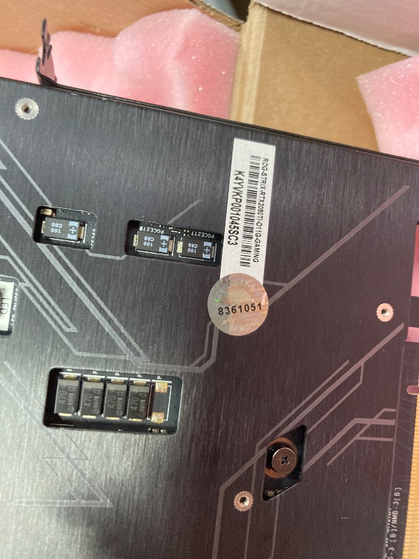 Photo 3 of ASUS ROG Strix GeForce RTX 2080TI Overclocked 11G GDDR6 HDMI DP 1.4 USB Type-C Gaming Graphics Card (ROG-STRIX-RTX-2080TI-O11G) (Renewed)