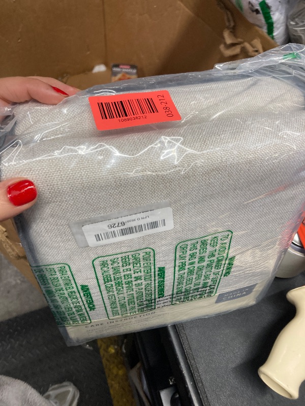 Photo 1 of 100% Blackout Shield Linen Blackout Curtains for Bedroom 90 Inches Long, Back Tab/Rod Pocket Living Room Drapes, Thermal Insulated Blackout Curtains 2 Panels Set, 50" W x 90" L, Beige