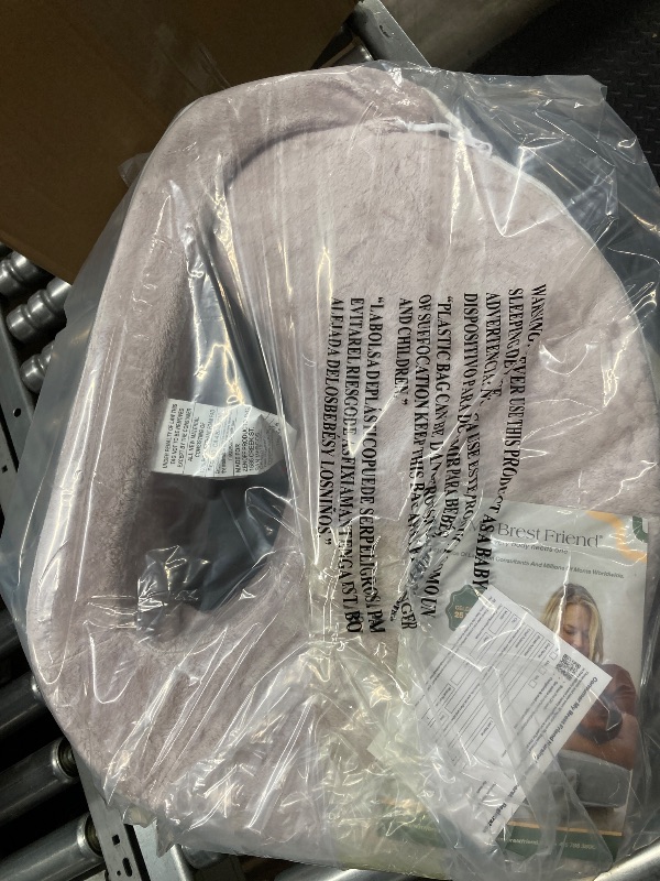 Photo 1 of
My Brest Friend Nursing Pillow - Deluxe - Enhanced Comfort w/ Slipcover - Ergonomic Breastfeeding Pillow For Ultimate Support For Mom & Baby - Adjustable Pillow W/ Handy Side Pocket, Evening Grey