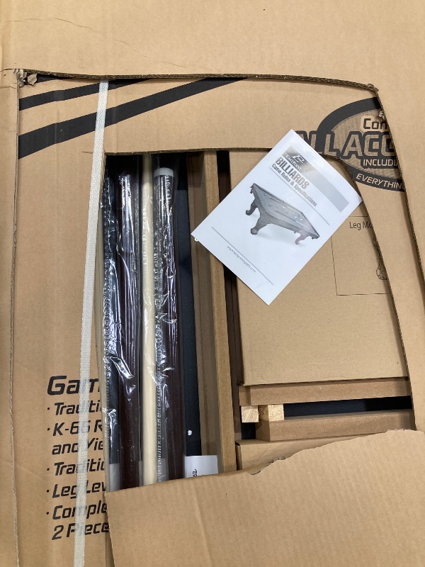 Photo 3 of EastPoint Sports Masterton Billiard Bar-Size Pool Table 87 Inch or Cover – Perfect for Family Game Room