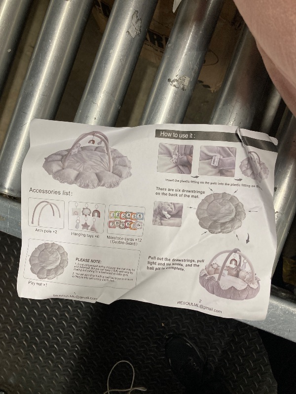 Photo 1 of
5-in-1 Thick & Plush Baby Play Gym, Baby Play Mats for Floor, Tummy Time Mat with 6 Toys, Convertible Stage-Based Developmental from Babies to Toddlers,...