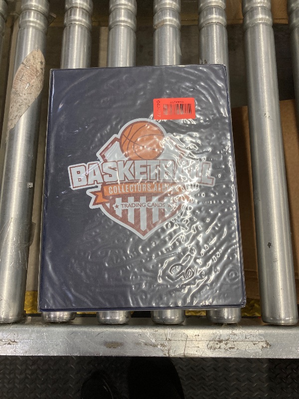 Photo 1 of 1 Dark Blue 9-Pocket Card Album - 20-Page 360-Card Capacity, Side-Loading Portable Card Binder for Sports Trading Cards (Baseball, Basketball, Football), Secure Snap Closure