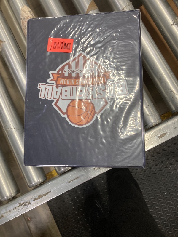 Photo 1 of 1 Dark Blue 9-Pocket Card Album - 20-Page 360-Card Capacity, Side-Loading Portable Card Binder for Sports Trading Cards (Baseball, Basketball, Football), Secure Snap Closure