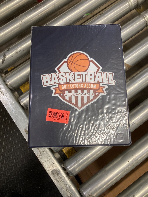 Photo 1 of 1 Dark Blue 9-Pocket Card Album - 20-Page 360-Card Capacity, Side-Loading Portable Card Binder for Sports Trading Cards (Baseball, Basketball, Football), Secure Snap Closure