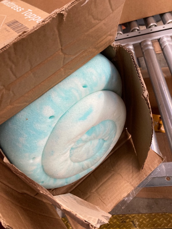 Photo 1 of
EGO Topper 3 Inch Queen Memory Foam Mattress Topper, Gel Foam Mattress Topper for Pressure Relief, Ventilated Design Bed Topper in a Box, CertiPUR-US...