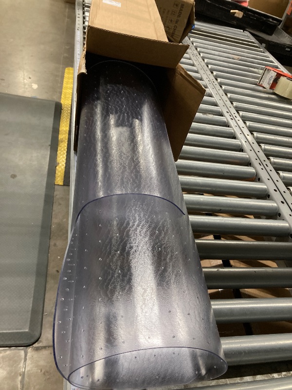 Photo 1 of ***image reference***Office Chair Mat for Hardwood Floor, 48”x 36” Clear Floor Protector Mat for Office Chair, Vinyl Desk Chair Mat for Hard Floors, Easy Glide for Chairs