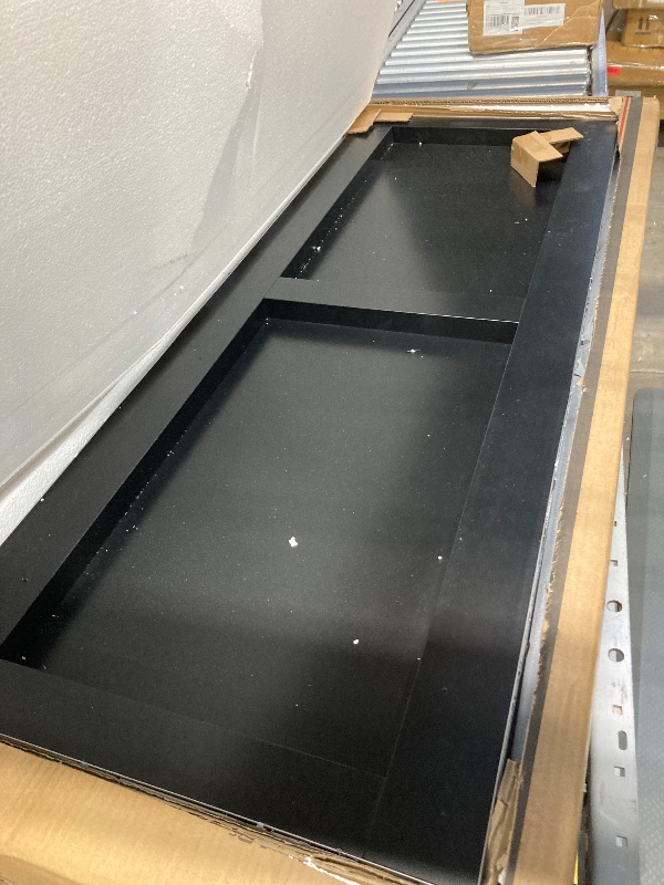 Photo 1 of ***reference***HOMCOM Kitchen Island on Wheels, Rolling Kitchen Cart with Stainless Steel Countertop, Drawer, Towel Rack and Spice Rack, Utility Storage Trolley, Black