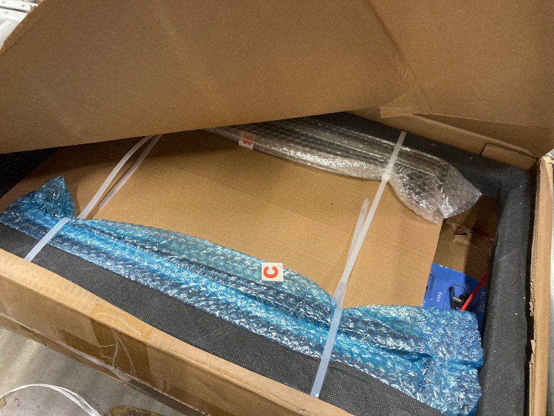 Photo 1 of 1 OF 3 STOOLS ONLY
VASAGLE EKHO Collection - Bar Stools Set of 3, Counter Height Bar Stools, Synthetic Leather with Stitching, Mid-Century Modern Counter Stools, 26-Inch Tall, Kichen Home Bar Dining Room, Caramel Brown