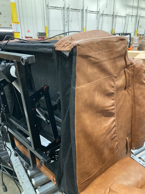 Photo 1 of ***HAS TAPE RESIDUE ON CHAIR/NEEDS SOME HARDWARE TO TIGHTEN ONE SIDE**Garvee Electric Lift Recliner Chair - Heat and Massage, PU Leather Power Lift Recliner for Elderly & Mobility Impaired, Adjustable Back and Legs, Heavy Duty Lift Chair for Seniors