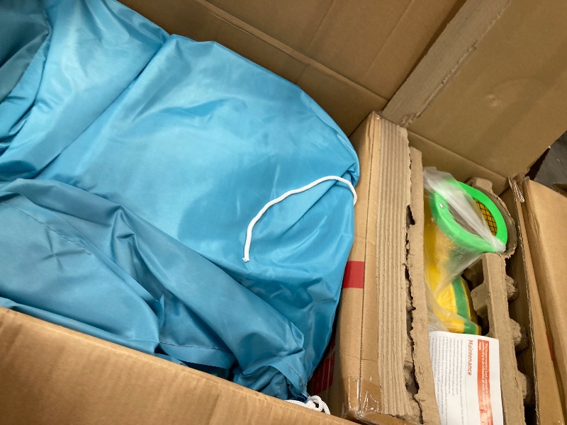 Photo 2 of VEVOR Inflatable Paint Booth, 21 x 13.5 x 9.8 ft Inflatable Spray Booth, with 1100W Powerful Blower and Air Filter System, Large Furniture Painting, Portable Car Paint Booth for Medium-Sized Vehicles