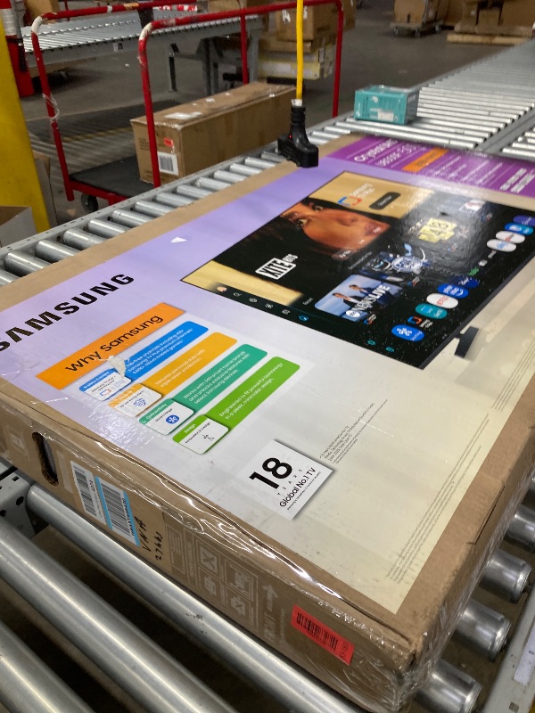 Photo 1 of **PARTS ONLY** Samsung 50-Inch Class Crystal UHD U8000F 4K Smart TV (2025 Model) Endless Free Content, Crystal Processor 4K, MetalStream Design, Knox Security, Alexa Built-in