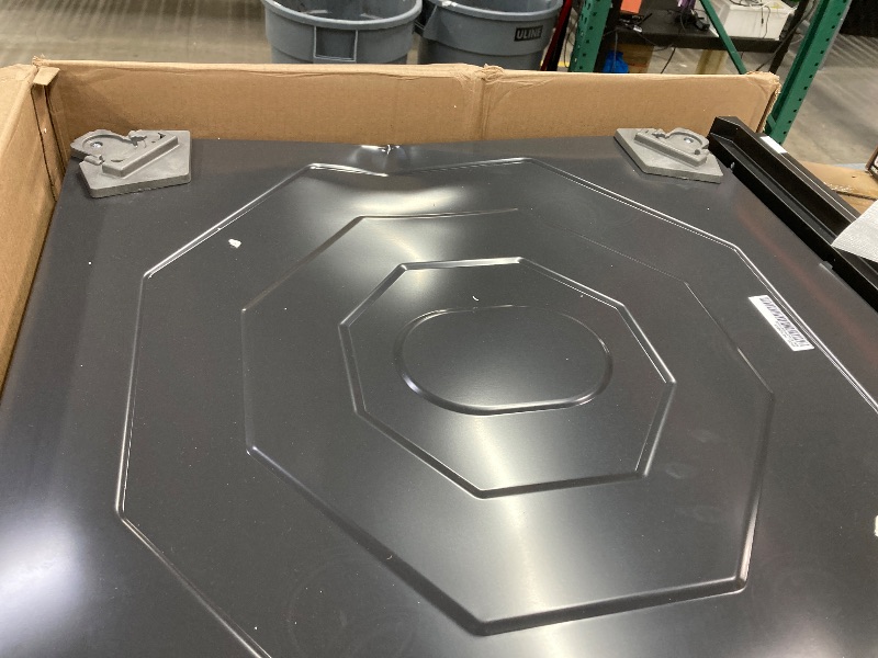 Photo 1 of ***THERES A DENT ON TOP***Samsung Bespoke AI Laundry Combo Pedestal with Storage Drawer, Brushed Black, WE702NB/US***THERES A DENT ON TOP***