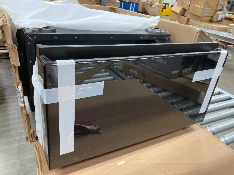 Photo 1 of ***THERES A DENT ON TOP***Samsung Bespoke AI Laundry Combo Pedestal with Storage Drawer, Brushed Black, WE702NB/US***THERES A DENT ON TOP***