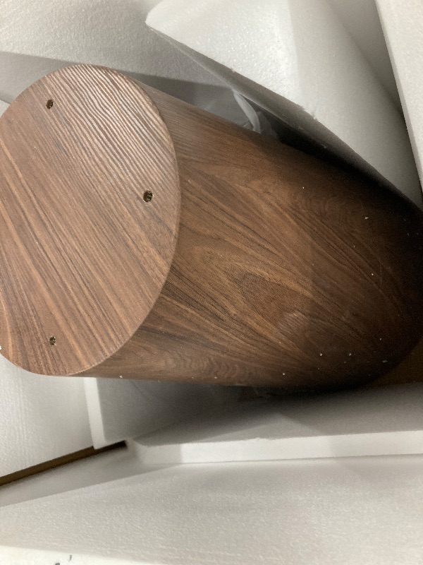 Photo 1 of ***NO TABLETOP**ONLY THE BASE***Round Dining Room Table for 4, 43'' Modern Farmhouse Kitchen Table with Round Pedestal, for Kitchen, Living Room, Cafe,Small Spaces, Apartment Wood***NO TABLETOP**ONLY THE BASE***