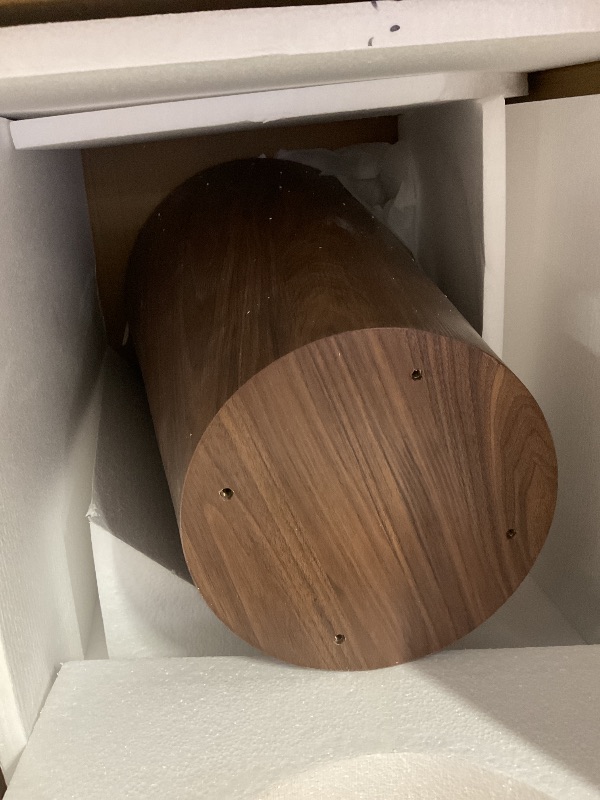 Photo 1 of ***NO TABLETOP**ONLY THE BASE***Round Dining Room Table for 4, 43'' Modern Farmhouse Kitchen Table with Round Pedestal, for Kitchen, Living Room, Cafe,Small Spaces, Apartment Wood***NO TABLETOP**ONLY THE BASE***