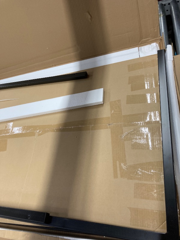 Photo 1 of *** The photo is only to the reference**SHW Mission 40-Inch Home Office Computer Desk Crystal, Black