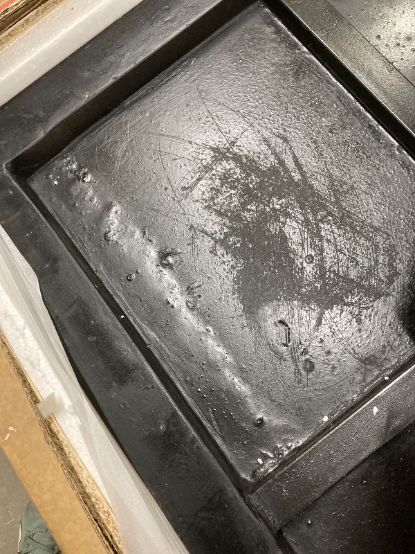 Photo 1 of JOOLA Berkshire Outdoor Table Tennis Table - Multi Use Conference Table Dining Table - Concrete Oak Wood Look Includes Steel Outdoor Ping Pong Net Set & Frame - Hybrid Indoor Outdoor Ping Pong Table