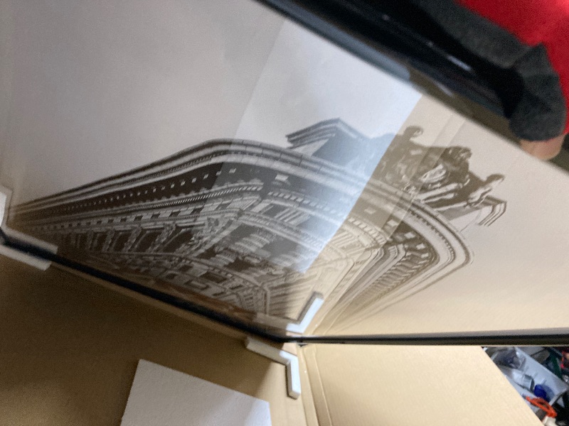 Photo 1 of MCS Trendsetter 24x36 Poster Frame Black High-Gloss, Vertical & Horizontal Wall Hanging Large Picture Frame for Photos, Posters & Art Prints (1-Pack)