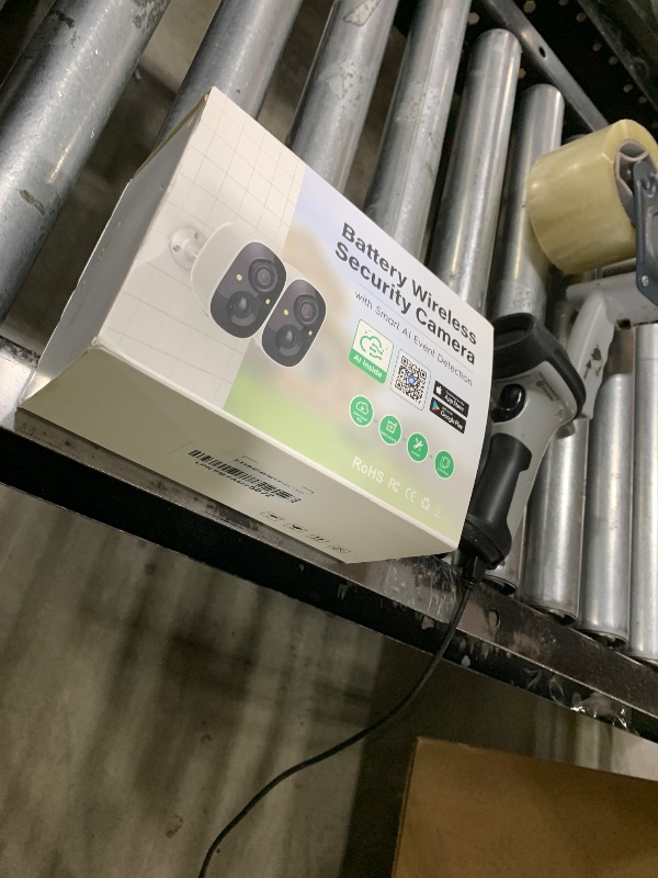 Photo 1 of 2 PACK WIRELESS SECURITY CAMERAS 