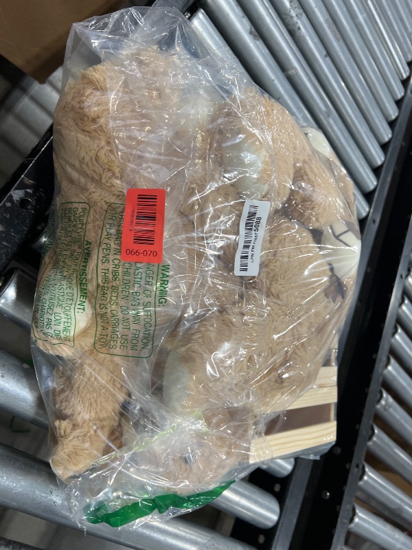 Photo 1 of Amyhill 4 Sets Bear Baby Shower Centerpieces Baby Shower Table Decorations with Bears Wooden Crates Bamboo Baskets Artificial Flowers for Birthday Wedding Gender Reveal Party(Classic)