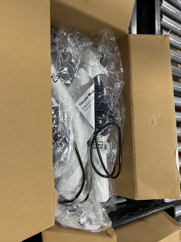 Photo 1 of 11-in-1 Steam Mop, Powerful Handheld Steam Cleaner for Home with 23FT Cord &15.2 OZ Water Tank, 3 Steam Modes MultiPurpose Steam Mop for Hardwood Floors, Clothes, Tile, Windows, Carpet