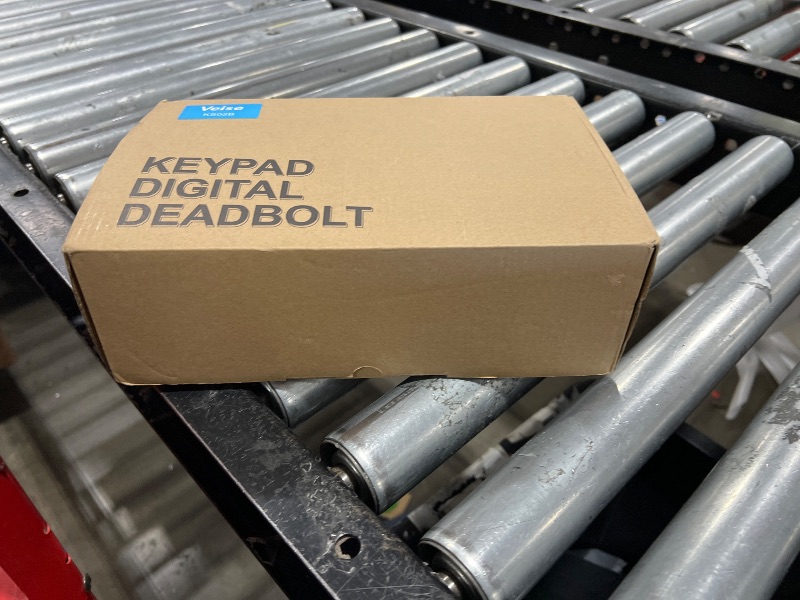 Photo 1 of Veise Fingerprint Door Lock with 2 Lever Handles - Keyless Entry Door Lock, Electronic Keypad Deadbolt, Digital Smart Code & Front Handle Sets, Auto-Locking, Easy Installation, Oil Rubbed Bronze