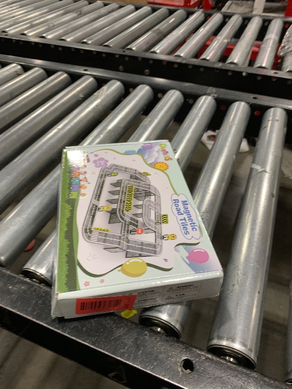 Photo 1 of Goodtiles Magnetic Tiles Road Expansion Set, STEM Magnetic Building Blocks for Kids Ages 3-5 4-8 5-7, Preschool Learning Sensory Kids Toys for Toddler Birthday