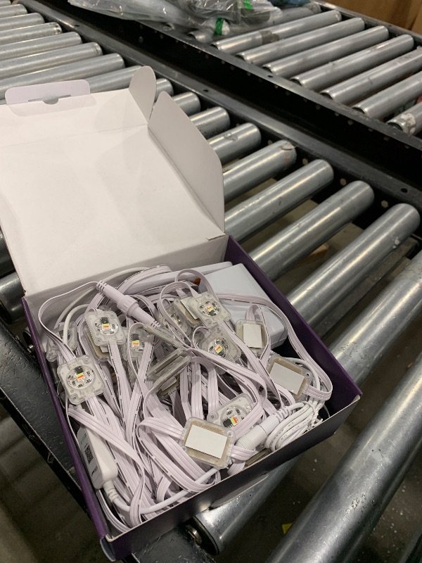 Photo 1 of 100ft Permanent Outdoor Lights for House, Christmas Lights Outdoor, RGB+IC IP67 Waterproof Smart LED Lights with App/Remote Control for Christmas, Thanksgiving, Halloween, Holiday Decor, Daily, Party