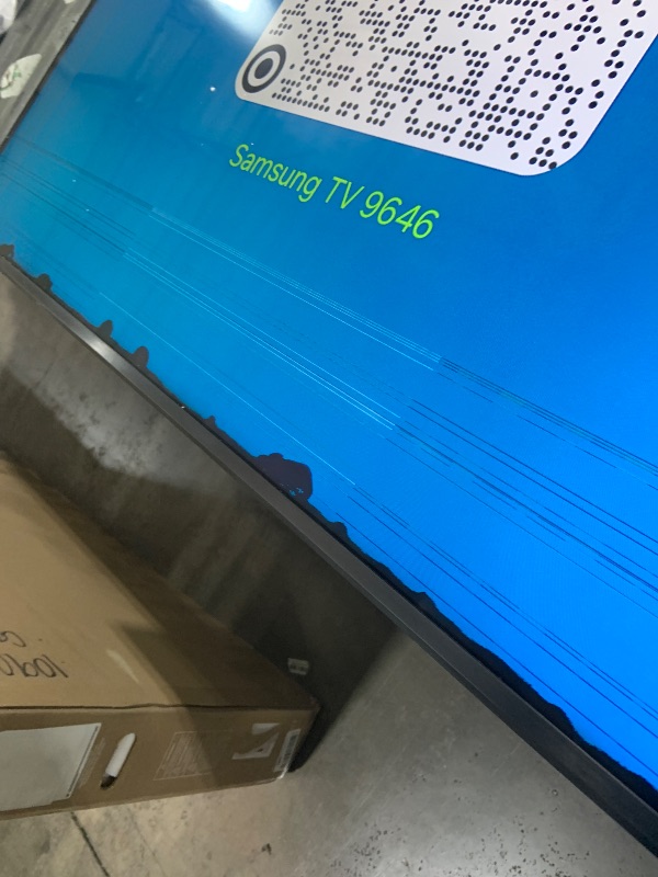 Photo 1 of FOR PARTS TV IS BROKEN********** Samsung 65-Inch Class QLED Q8F 4K UHD Smart TV (2025 Model) Q4 AI Processor, 100% Color Volume with Quantum Dot, AirSlim Design, Endless Free Content, Samsung Vision AI, Alexa Built-in